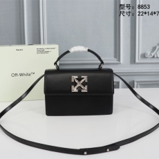 Off White Top Handle Bags